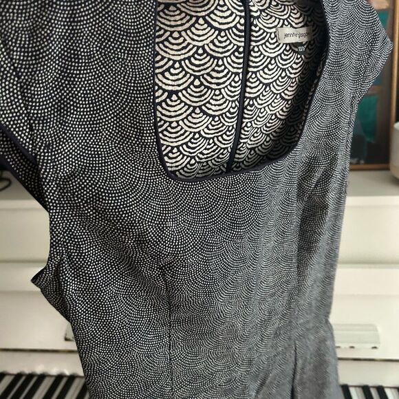 Jennifer Glasgow Chic Charcoal Cap Sleeve Mini Dress XS - Picture 7 of 13